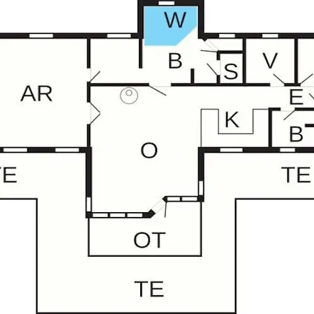 بيت للعطل 10 Person In Lokken-by Traum